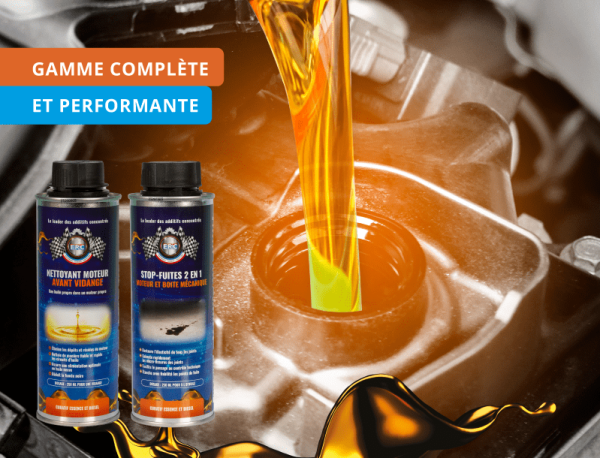 Gamme huile ERC additif