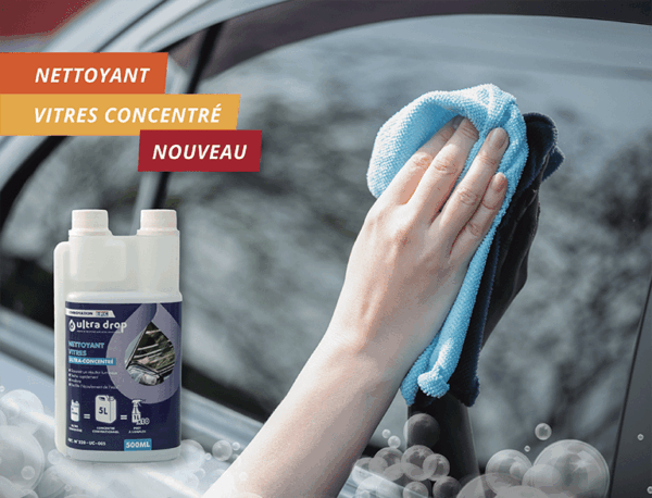 Nettoyant ultradrop vitres concentré