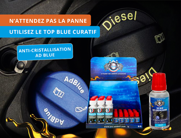 TOP blue curatif anti cristallisation AD Blue